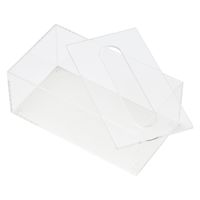 【まとめ買いセット】無印良品 アクリルティシューボックス ソフトパックティシュー用 1セット（1個×6） 良品計画