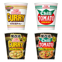 日清食品 魔改造カップヌードル＆定番 食べ比べ アソート ガリマヨカレー/エビチリ/カレー/チリトマト計20食 セット