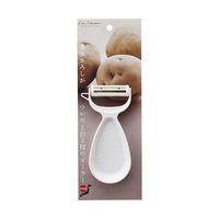 【アウトレット】おろし付ピーラー ホワイト 000DH7162 1個 貝印