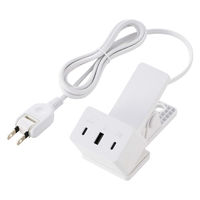 エレコム USB充電器 クリップ型 1.5m PD 67W USBーC×2 A×1 白 EC-AC11667WH 1個