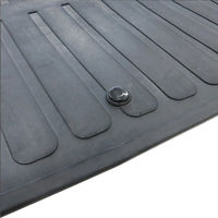 ゴムマット エブリィバン 一体式リヤシート車 DA17V フロアマット RM-338 1セット(フロントマット 1個/リヤマット1個)（直送品）