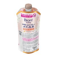 ビオレザボディ ぬれた肌に使うボディ乳液 肌しっとりホワイトティーつりさげパック 285ml 花王