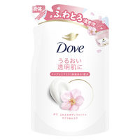 ダヴ（Dove）　ふわとろボディウォッシュ　サクラ＆ムスク　つめかえ用 340g 液体タイプ ユニリーバ