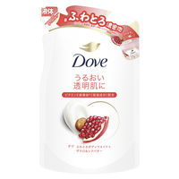 ダヴ（Dove）　ふわとろボディウォッシュ　ザクロ＆シアバター　つめかえ用 340g 液体タイプ ユニリーバ