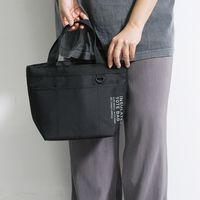 トートバッグ　保冷トートミニ ブラック LAKOLE/ラコレ