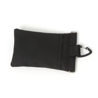 ポーチ　撥水 WRクチバネポーチ ブラック LAKOLE/ラコレ