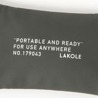 ポーチ　撥水 WRクチバネポーチ カーキ LAKOLE/ラコレ