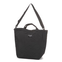 キルト2WAYショルダートートバッグ ブラック LAKOLE/ラコレ