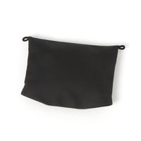 ポーチ　撥水 WRフラットポーチ ブラック LAKOLE/ラコレ