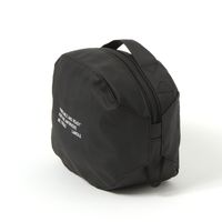 ポーチ　撥水 WR持ち手付きポーチ ブラック LAKOLE/ラコレ