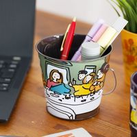 (世界の名作)ミニバケツ ラストサパー　小物収納 LAKOLE/ラコレ