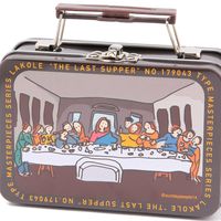 (世界の名作)ミニトランク ラストサパー　小物収納 LAKOLE/ラコレ