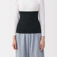 無印良品 レディース 婦人 あったか綿 はらまき 婦人Ｍ 黒 良品計画