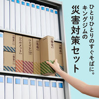 【簡易トイレ】キングジム 災害トイレセット（100回分） 非常用トイレ　TLS-400 1個