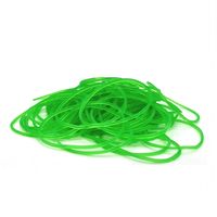 【アウトレット】【Goエシカル】訳あり 共和 シリコーンバンド(輪ゴム) クレアス 300g 緑（グリーン）GGS-300-GR 1袋