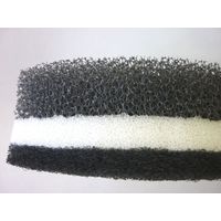 おさかなスポンジ ハード ブラック 1個 マーナ