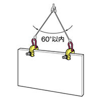 スーパーツール スクリューカムクランプ SCC1WRF 1個（直送品）