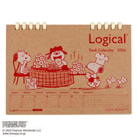 【アウトレット】【2026年度版カレンダー】ナカバヤシ 卓上カレンダーペーパー B6 PR COCーCLTPーB602ー26PR 1冊