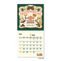 【アウトレット】【2026年度版カレンダー】新日本カレンダー オビワン ミニ壁掛け 4060 1冊