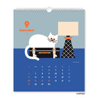 【アウトレット】【2026年度版カレンダー】新日本カレンダー umao 壁掛け 4030 1冊