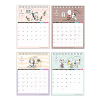 【2026年度版カレンダー】サンスター文具 デスクカレンダーメッセージ付　スヌーピー　ヴィンテージ S8521670 1個