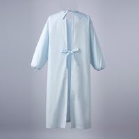 住商モンブラン 男女兼用 袖付エプロン サックス 84-303 L 1枚