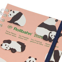 【2026年度版手帳】DELFONICS（デルフォニックス） ロルバーンダイアリーアニマルM ライトピンク 160030561 1冊