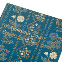 【2026年度版手帳】DELFONICS（デルフォニックス） ロルバーンノートダイアリーレースB6 ダークグリーン 160091288 1冊