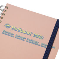 【2026年度版手帳】DELFONICS（デルフォニックス） ロルバーンダイアリードロップL ライトピンク 160006561 1冊