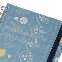 【2026年度版手帳】DELFONICS（デルフォニックス） ロルバーンダイアリーレースL ブルー 160048424 1冊