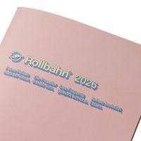 【2026年度版手帳】DELFONICS（デルフォニックス） ロルバーンノートダイアリードロップB6 ライトピンク 160073561 1冊