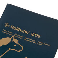 【2026年度版手帳】DELFONICS（デルフォニックス） ロルバーンノートダイアリーポニーB6 ブラック 160083105 1冊