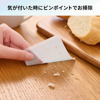 粘着お掃除シート 本体 どこでも用 W粘着タイプ カット用クリップ付 1個 ニトムズ