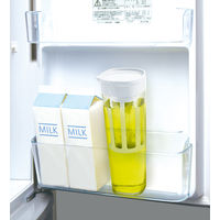 茶こし付き冷水筒 1.1L ドリンク・ビオ D-112Tホワイト A8039WH 1個 冷茶ポット 麦茶ポット ピッチャー アスベル