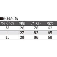 ディーエーピー ノースリーブシャツ(2枚組) ピーチ L W01380602 1S(2枚)（直送品）
