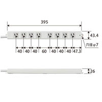 延長コード 電源タップ ハーネスプラグ 5m 3ピン 8個口 マグネット 抜け止め T-WHRM3850LG/RS エレコム 1個（わけあり品）