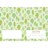 スマイル 血圧手帳 フォレスト グラフタイプ 32p by tomoto  790729 1袋（50冊）（わけあり品）