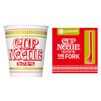 [フォーク付き]日清食品 カップヌードル３個＋カップヌードル専用フォーク（左利き用）付きセット