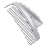 SALONIA（サロニア） グロッシーケア メタルカッサコーム シルバー  I-ne