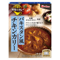 ハウス食品 地球のカレー パキスタン風チキンカリー 中辛 150g 1セット（1個×3）レンジ対応 レトルト