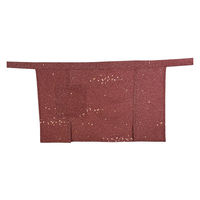 サーヴォ 【蒔糊紙散らし】前掛け エンジ F K3738 1着（直送品）