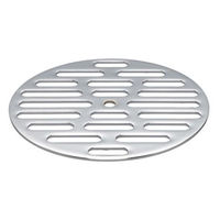 ガオナ 丸目皿アミ 巣 排水 直径112mm×厚さ2.3mm 浴室 公共トイレ 網 ドレン配管 ゴミ詰まり ステンレス GA-KW141（直送品）