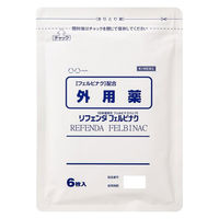 湿布 リフェンダフェルビナク 6枚 タカミツ 肩こり痛 腰痛 関節痛【第2類医薬品】