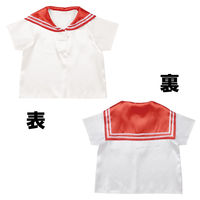 アーテック ソフトサテン セーラー服 C 赤 18852 1セット(1枚×3)（直送品）