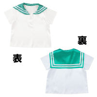 アーテック ソフトサテン セーラー服 C 緑 18854 1セット(1枚×3)（直送品）