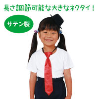 アーテック ソフトサテンネクタイ 赤 18850 1セット(1本×4)（直送品）