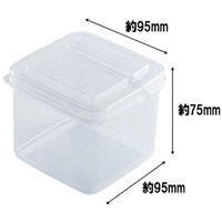 サナダ精工 フタが立つ小物収納ケースS L8124 1個（直送品）