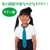 アーテック ソフトサテンネクタイ 青 18849 1セット(1本×4)（直送品）