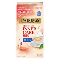 片岡物産 トワイニング ザ・ベター 腸活 ミルクティー 1セット(1箱(7本入)×3) 粉末飲料 インスタント 個包装
