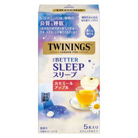 片岡物産 トワイニング ザ・ベター スリープ カモミール アップル 1セット(1箱(5本入)×6) 粉末飲料 インスタント 個包装